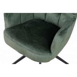 Benno Swivel Dining Chair Green